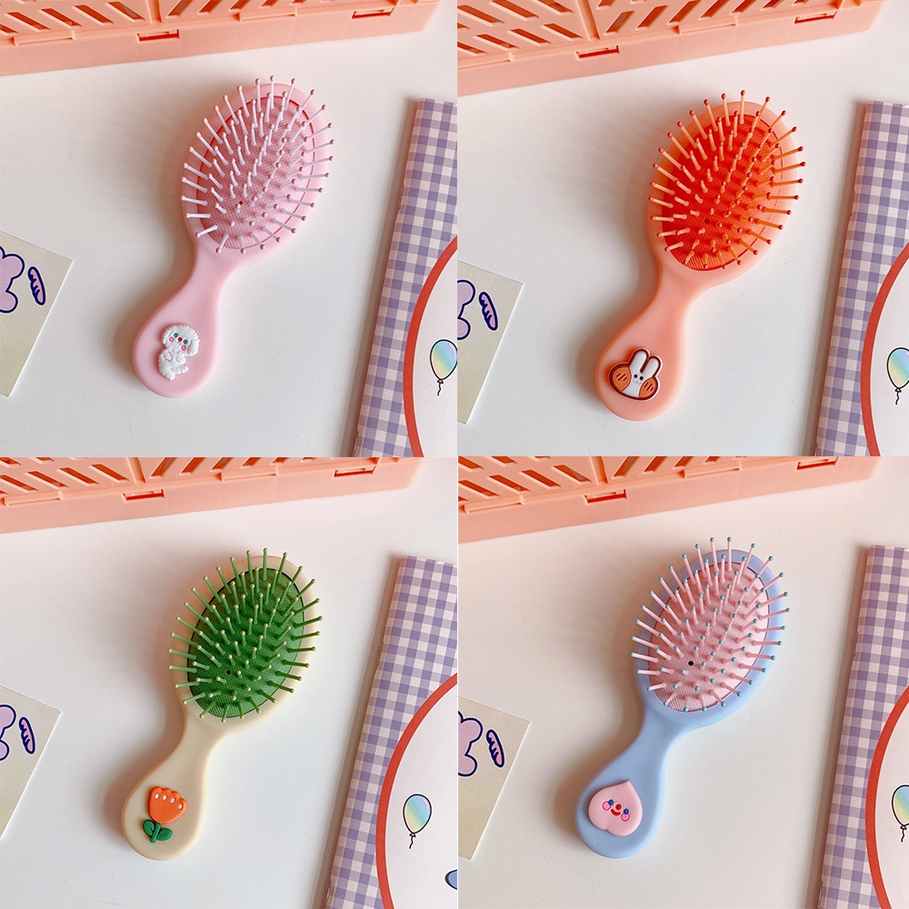 [Hàng mới về] Lược chải tóc xoăn mát xa da đầu tạo kiểu sáng tạo cho nữ