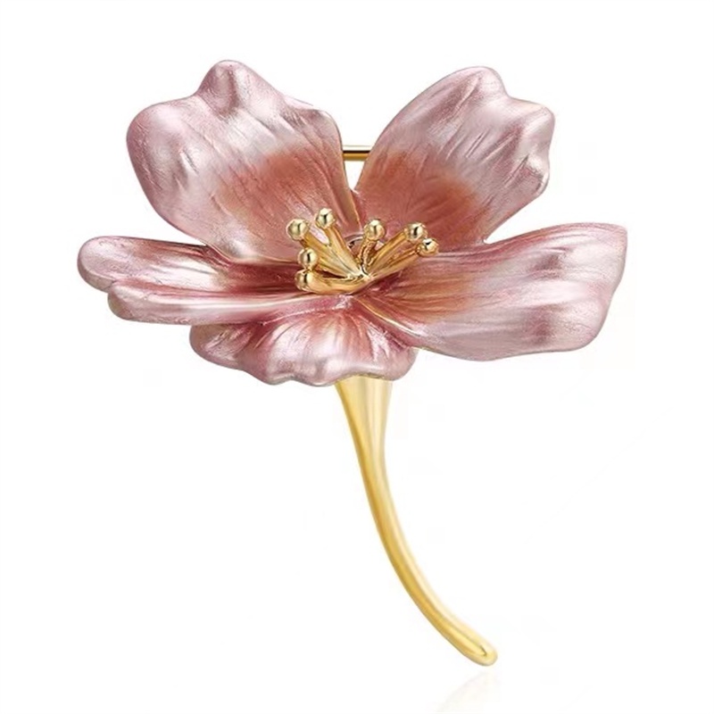 Ghim Cài Áo Hình Hoa Quả Đính Đá Tinh Xảo Thời Trang Cao Cấp Cho Nữ