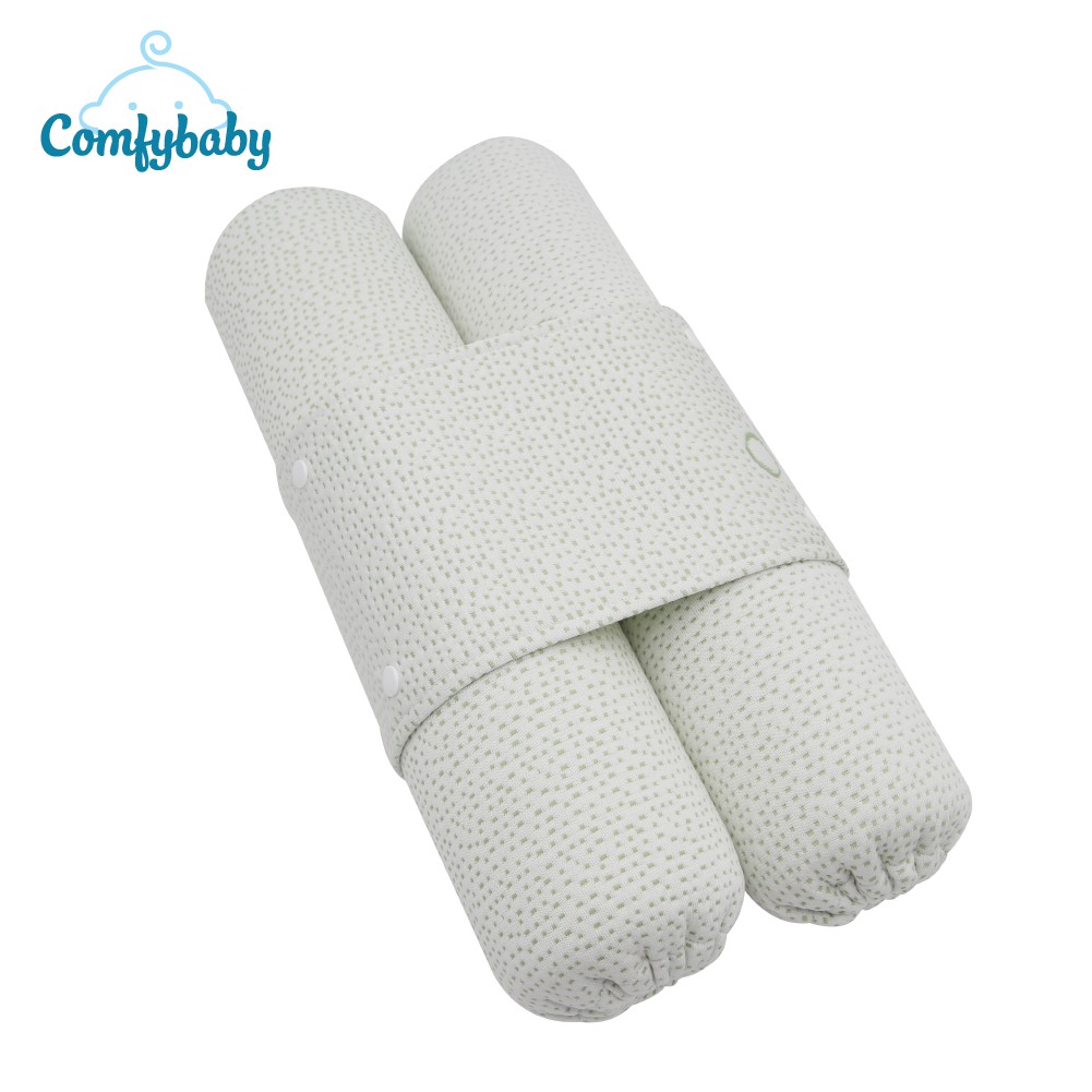 Gối chặn - Gối ôm 2in1 cho bé vỏ sợi tre Bamboo Comfybaby- CF062020-N06