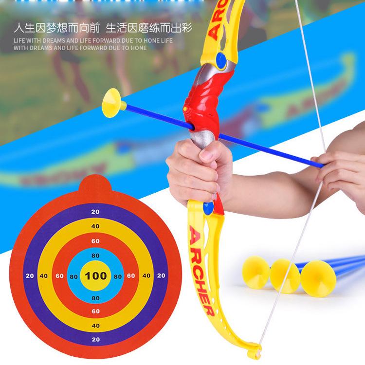 Bộ Cung Tên Đồ Chơi Bằng Nhựa Cho Trẻ Em