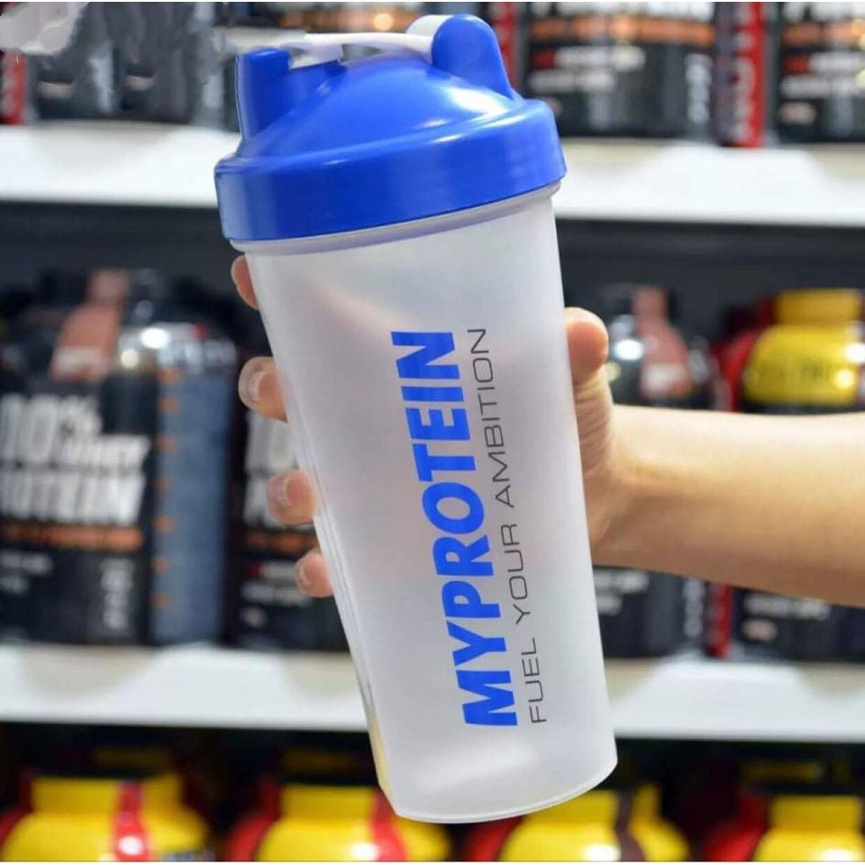 [ Giá Tận Xưởng ] Bình Lắc Gym  MYPROTEIN 600ml/ Bình Đựng Nước/shaker Gym Với Chất Liệu Nhựa An Toàn Và Siêu Bền Giá Rẻ