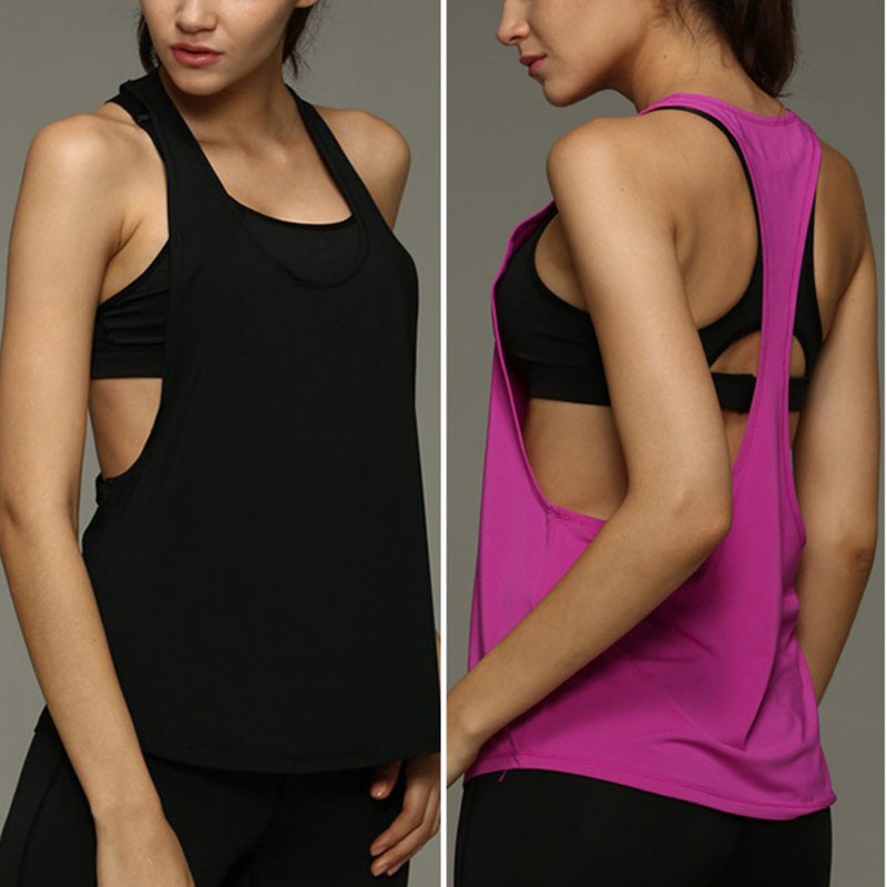 Áo Tank Top Thể Thao Sát Nách Thiết Kế Dáng Rộng Chất Liệu Thấm Hút Khô Thoá
