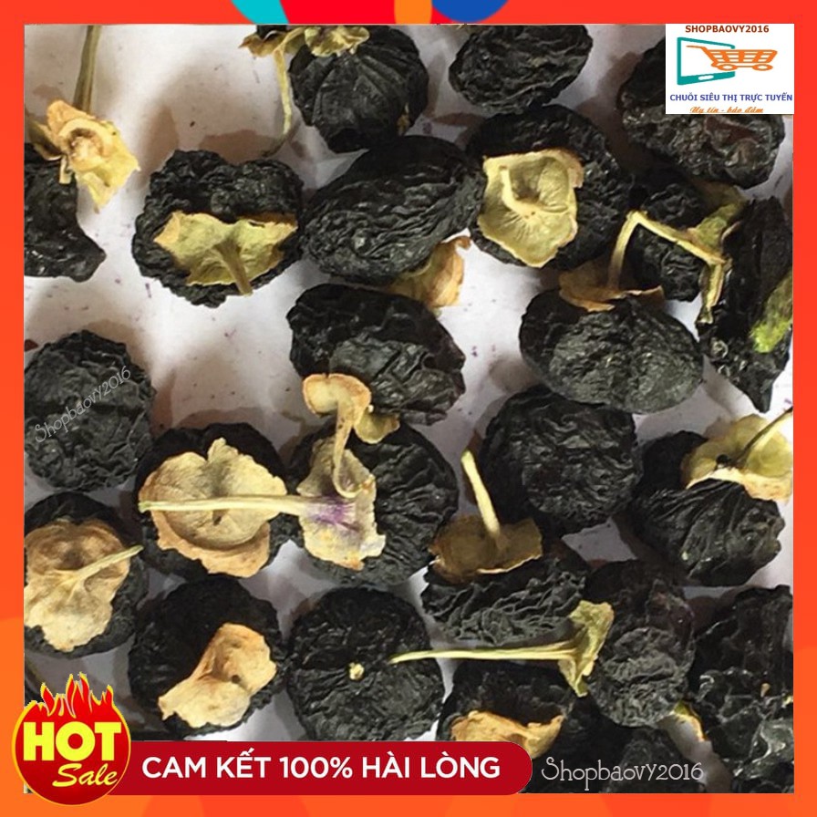 👉[FREE SHIP] Hắc kỷ tử hạt to đều 100g kỳ tử đen hàng chất lượng cao - Kỳ tử hoang dã tăng cường trường thọ