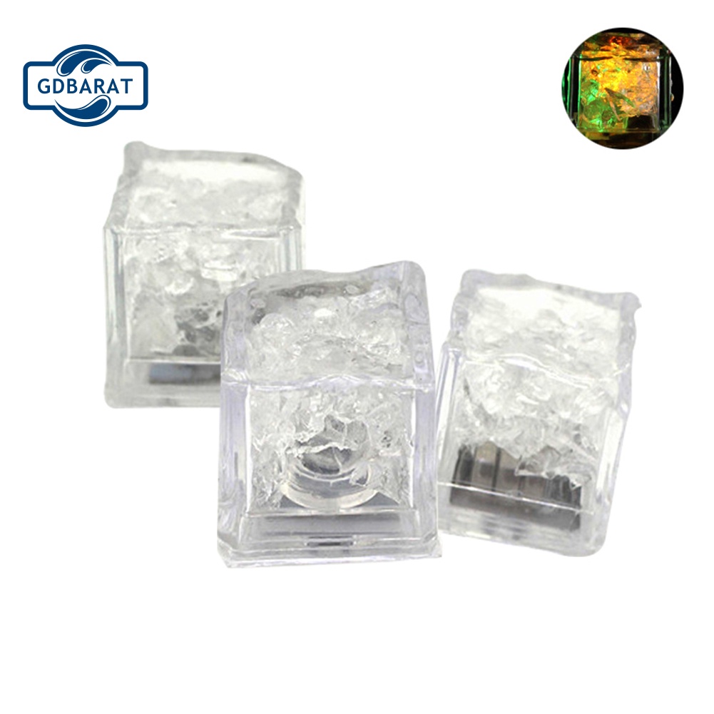 [NYCA Stock] 3 Viên Đá Có Đèn LED Phát Sáng Ban Đêm Trang Trí Quán Bar Tiệc Cưới