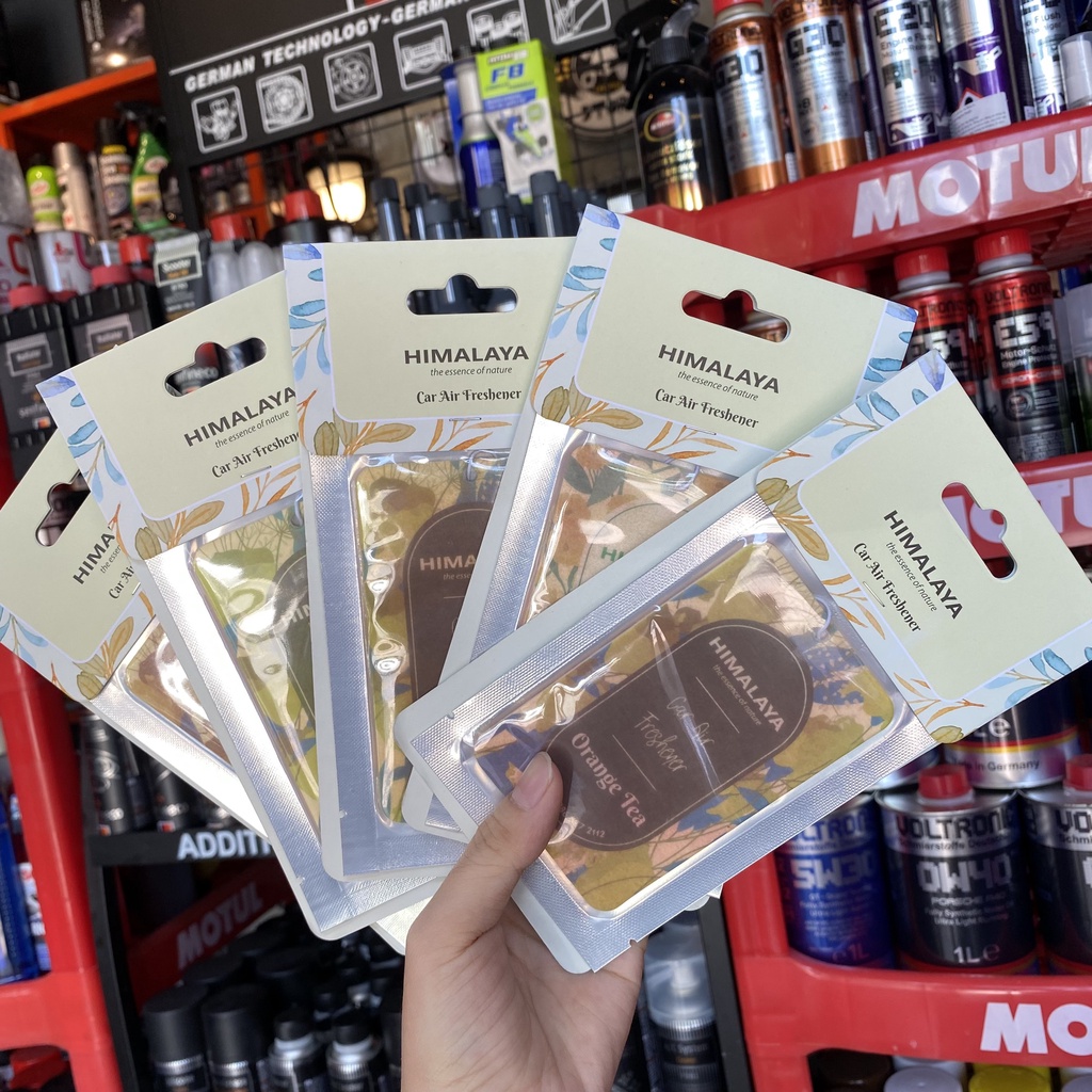 Lá Thơm Khử Mùi Nội Thất Himalaya Treo Xe , Nhà Cửa ,....