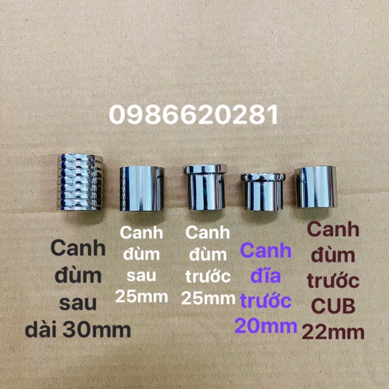 Cục canh đùm inox trước sau dành cho xe thắng đùm và xe thắng đĩa