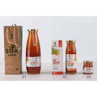 Mật hoa dừa Sokfarm đặc sản Trà Vinh với chỉ số đường huyết thấp