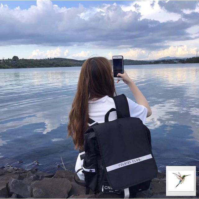 ❤️ SALE GIÁ RẺ ❤️ BALO ĐI HỌC ĐI CHƠI CHO NAM NỮ 2 MÀU ĐEN XÁM