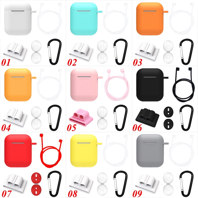 Ốp silicone bảo vệ hộp sạc Airpods chất lượng | BigBuy360 - bigbuy360.vn