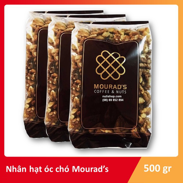 Nhân Hạt Óc Chó Mourad's Úc túi 500g