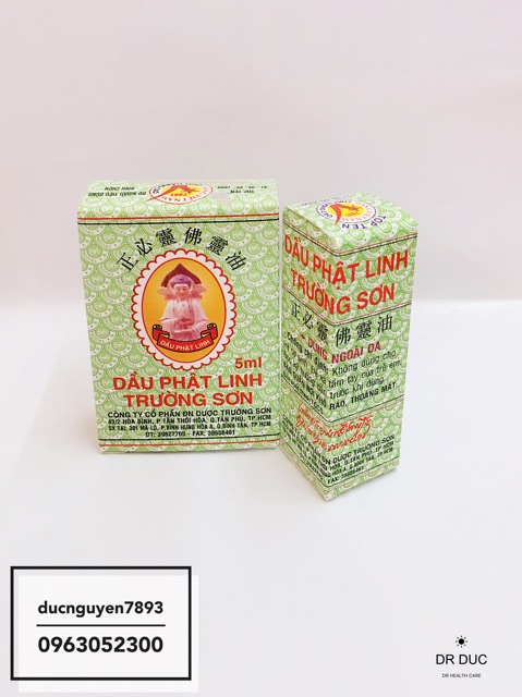 DẦU PHẬT LINH TRƯỜNG SƠN