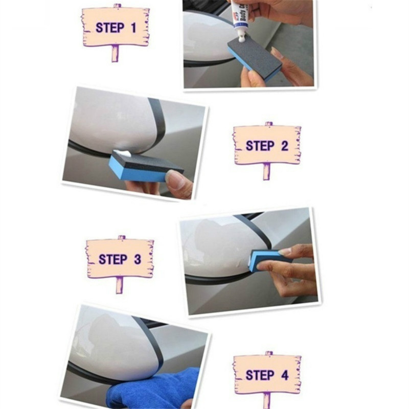 Bộ Dụng Cụ Đánh Bóng Xe Hơi Tiện Lợi