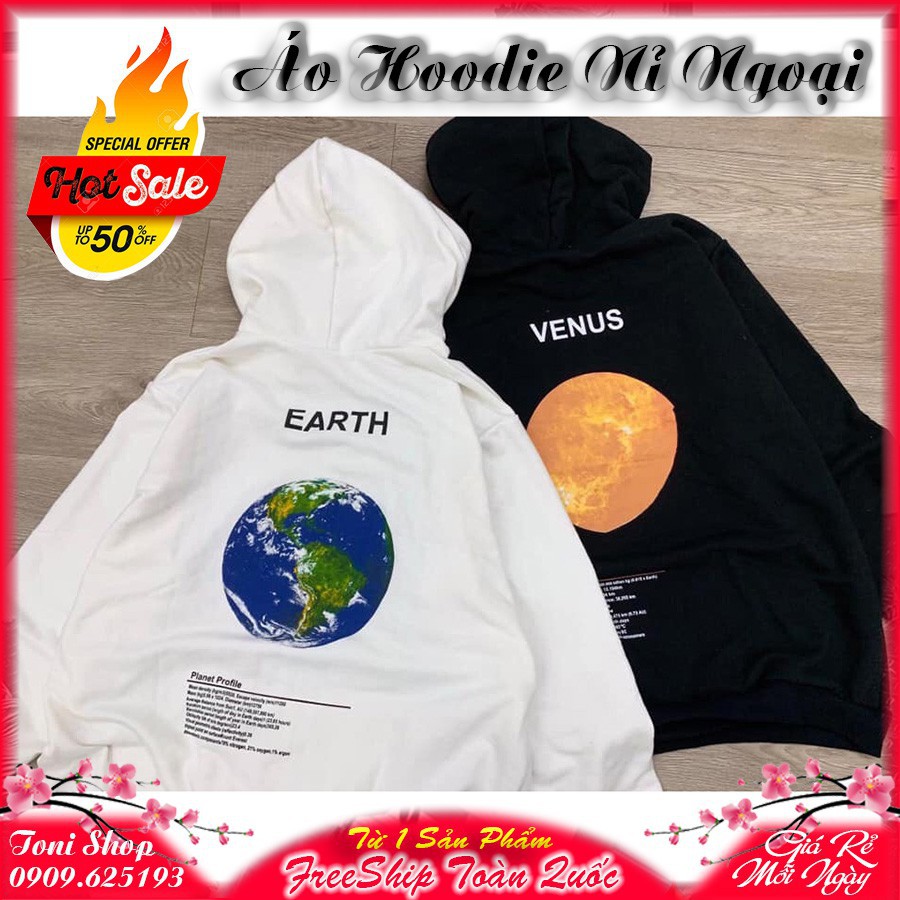 [Giá Rẻ] ÁO KHOÁC NỈ NGOẠI HD880 (Earth - Venus) | BigBuy360 - bigbuy360.vn