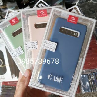 Ốp lưng dẻo chống bẩn Galaxy s10 plus/S10+ nhiều màu hiệu KT Desing
