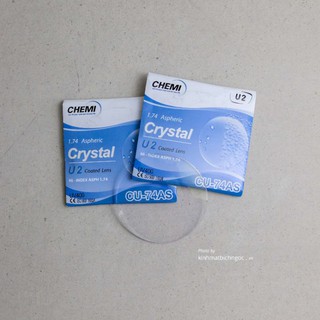 TRÒNG KÍNH HÀN QUỐC CHEMI1.74 U2 COATED siêu mỏng