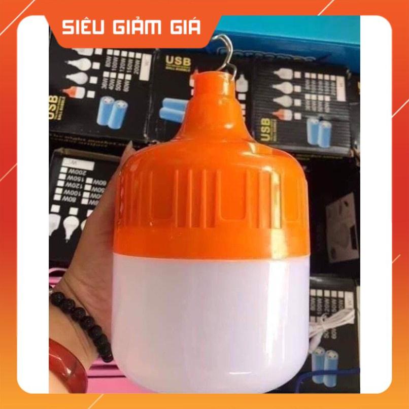 Bóng đèn LED tích điện công suất 100W sáng liên tục 6-8h