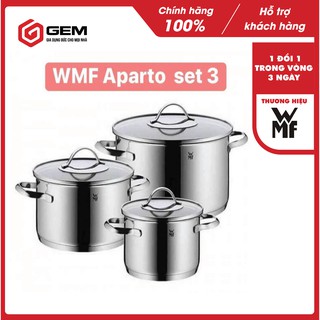 [CHÍNH HÃNG] Bộ nồi WMF APARTO 3 món