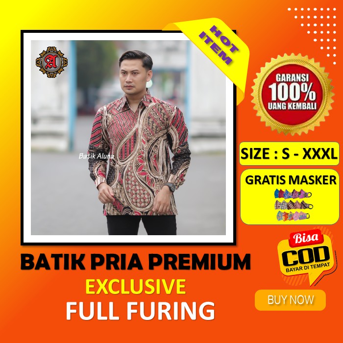 Áo tay dài chất liệu Cotton cao cấp phong cách hiện đại cho nam giới Aluna PNJ 080