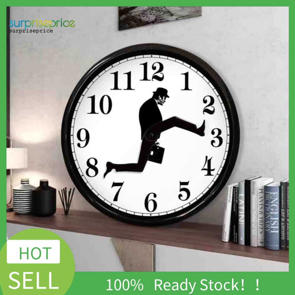 Đồng Hồ Treo Tường Trang Trí Hình Người Đi Bộ Vui Nhộn