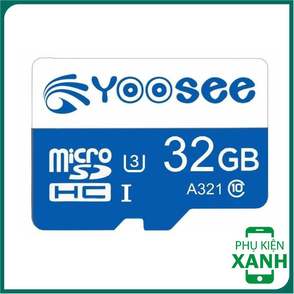 [ Bán Giá Xưởng ] Thẻ nhớ YOOSEE 32Gb U3 Class 10 chuyên dụng cho camera và điện thoại