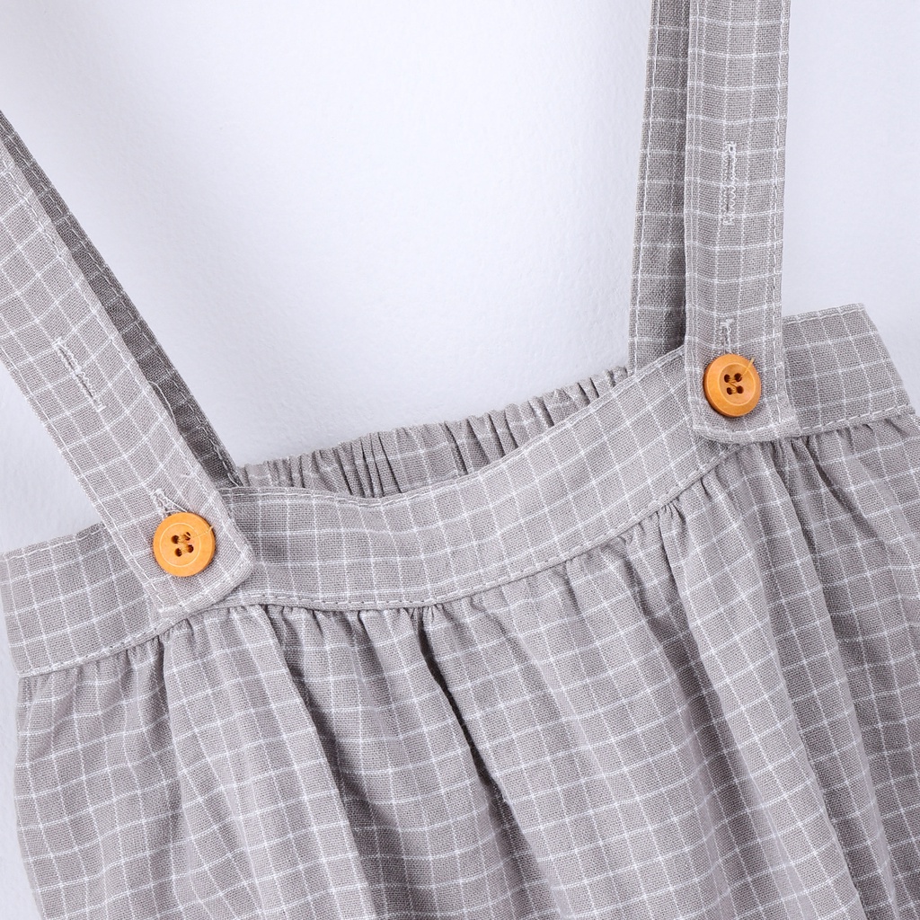 Áo Sơ Mi Và Quần Yếm Cho Em Bé