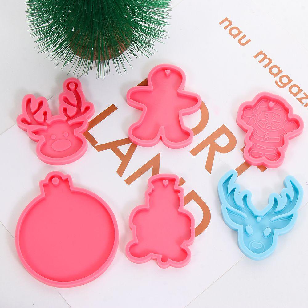 Khuôn Làm Trang Sức Bằng Đất Sét Hình Tuần Lộc Giáng Sinh SHOUKEY