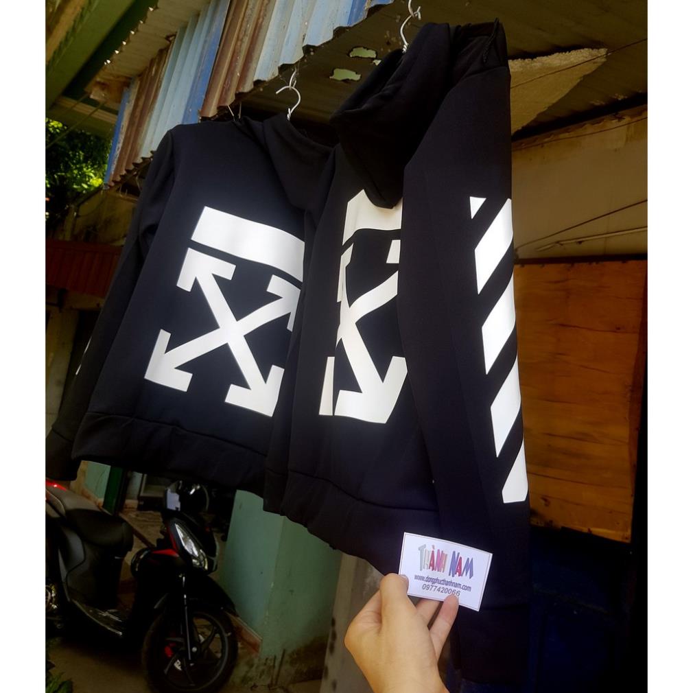 Áo off white ÁO hoodie WHITE OF BLACK, áo Black off white