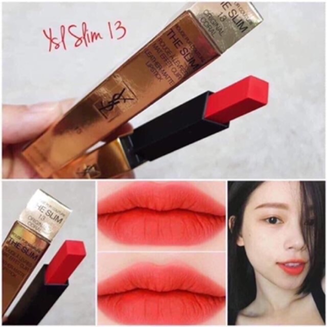 🌻[ CHÍNH HÃNG 100% ]🌻 Son YSL Rouge Pur Couture The Slim 1.9.10.12.18.21.23.28[CAO CẤP]🌻🌟