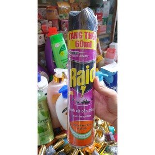 BÌNH XỊT CÔN TRÙNG RAID 600ML