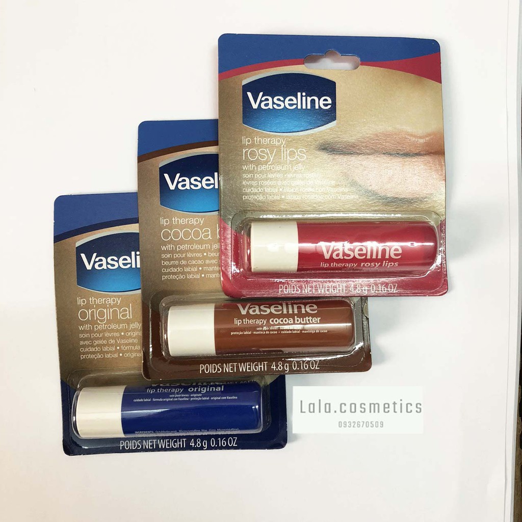 Son Dưỡng Môi Hồng Xinh Vaseline Rosy Lips 4.8g