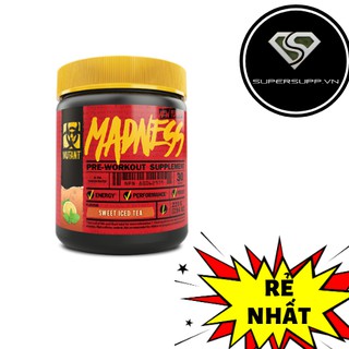 Tăng sức mạnh trước tập Mutant Pre-workout Madness, 30 Servings