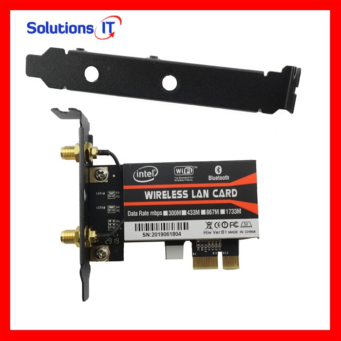 Card Wifi cho máy tính bàn Intel AC 3165 7260 8260 9260 | BigBuy360 - bigbuy360.vn