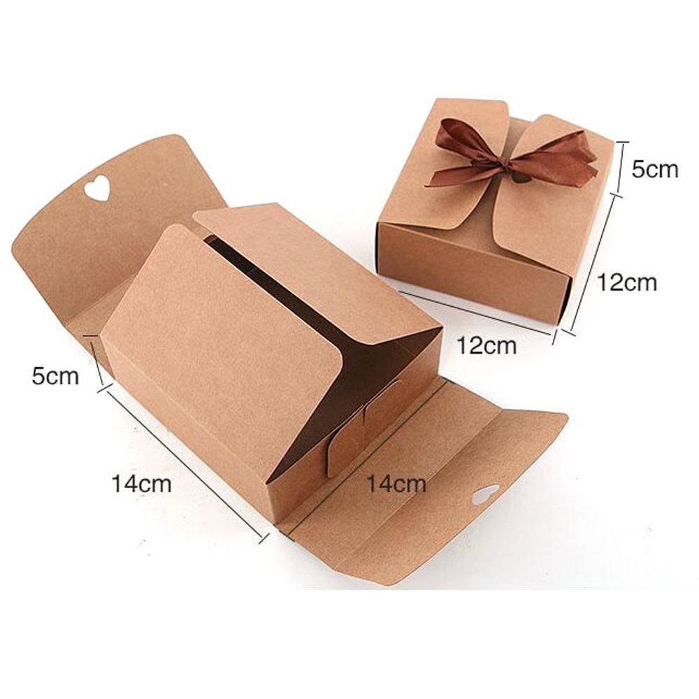 Set 10 Túi Giấy Kraft Đựng Bánh Kẹo Tiện Lợi