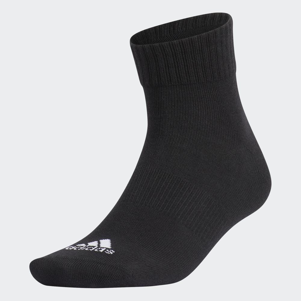 Tất adidas GOLF Unisex Tất Cổ Chân 3 Sọc Màu đen GD4901