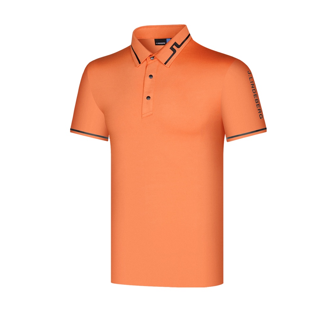Áo thun polo co giãn chất vải mát mẻ thấm hút thời trang mùa hè thích hợp để chơi gôn cho nam QBCD