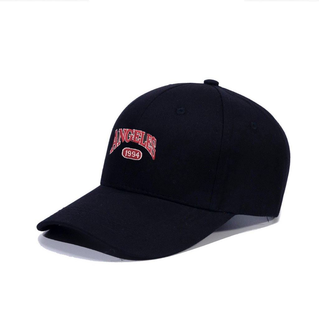 Mũ Lưỡi Trai Nón Kết Nhung Cao Cấp Thêu Chữ Angeles 479 Phong Cách Ulzzang Form Unisex Nam Nữ - Hazo