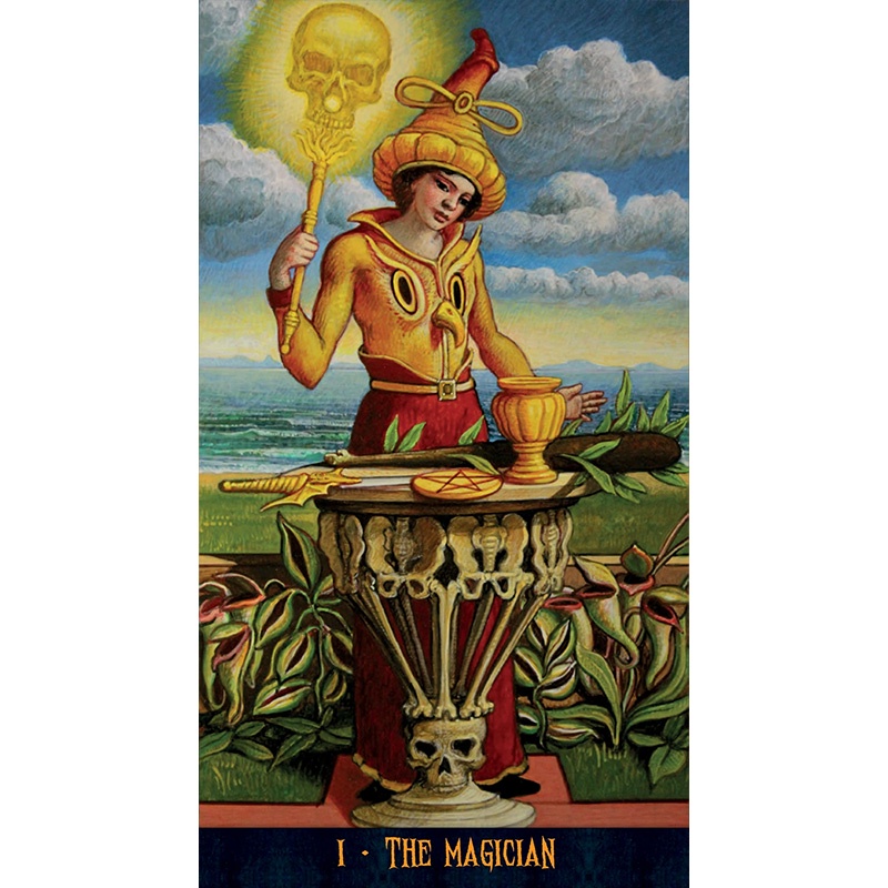 Bộ Bài Jack-O'-Lantern Tarot (Jack O' Lantern Tarot) (Mystic House Tarot Shop) - Bài Gốc Authentic Chính Hãng 100%
