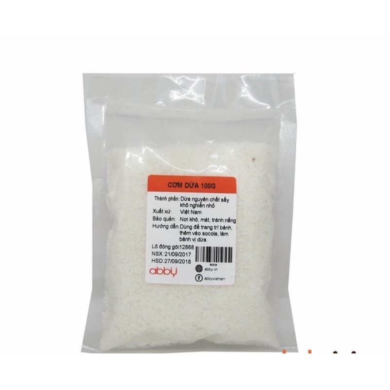 Cơm Dừa, Dừa Nạo 100g