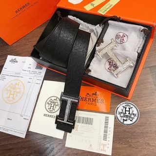 Thắt Lưng HM siêu cấp [ Dây Lưng Nam cao cấp ] Fullbox Combo 2 mặt siêu cấp Fullbox Bill Card Neww 2019 !!