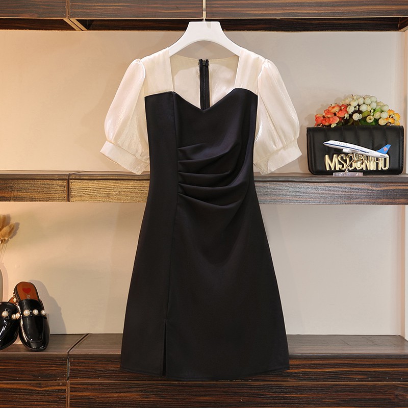 🌸Hàng Order🌸 Váy Bigsize Tay Voan Bồng Vắt Eo Sẻ Tà Sang Chảnh Nữ Tính🌸Hàng Quảng Châu | BigBuy360 - bigbuy360.vn