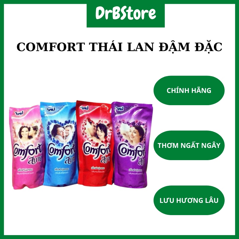 Comfort cho da nhạy cảm 1 lần xả thái lan - 580ml đủ mùi rất thơm DrbStore