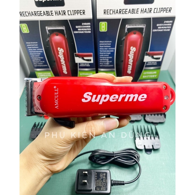 Tông Đơ Cắt Tóc Superme 8083 ⚡️Hàng Cao Cấp⚡️Máy Siêu Khoẻ Pin Bền Sắc Nét