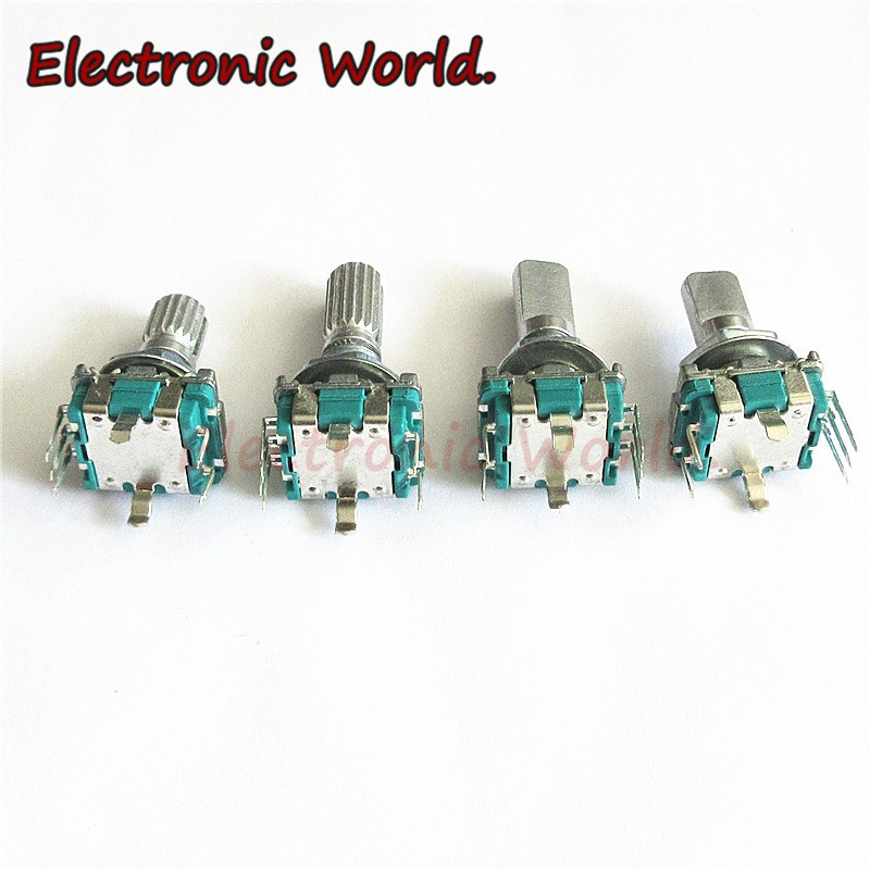 Chiết Áp Kỹ Thuật Số EC11 EC11 Có Công Tắc Dài 20MM 15MM