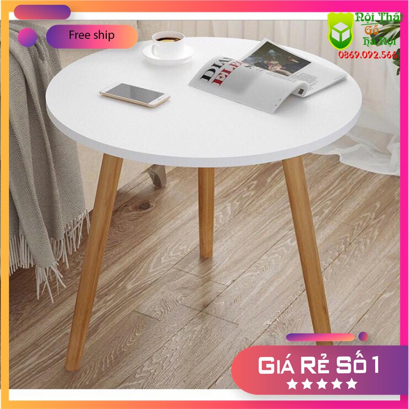 🔴 FREE SHIP 🔴Bàn Sofa Mặt Tròn , Tam Giác Đường Kích 50cm Nhiều Màu Sắc Lựa Chọn,Phong Cách Hiện Đại Kiểu Dáng Chắc Chắn