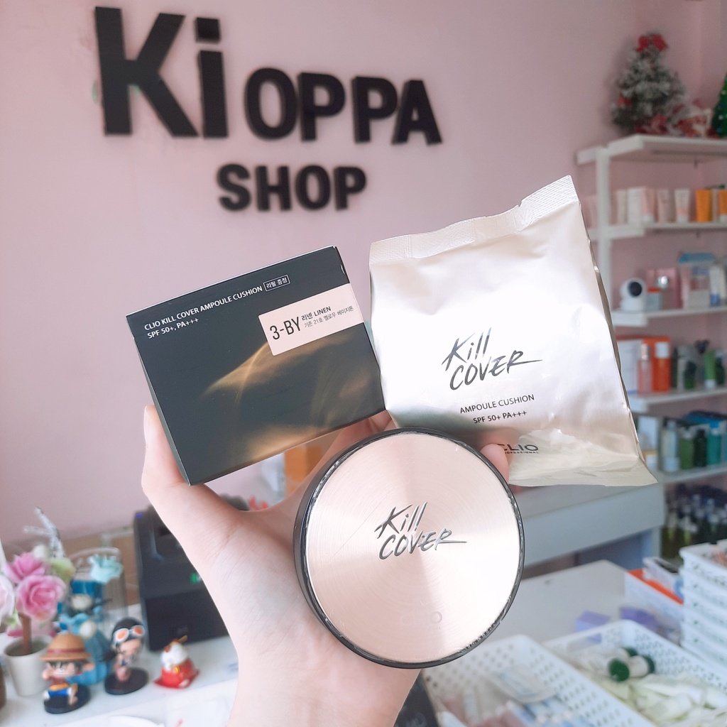 Phấn nước căng mọng CLIO Kill Cover Glow Fitting Cushion SPF50+ PA++++