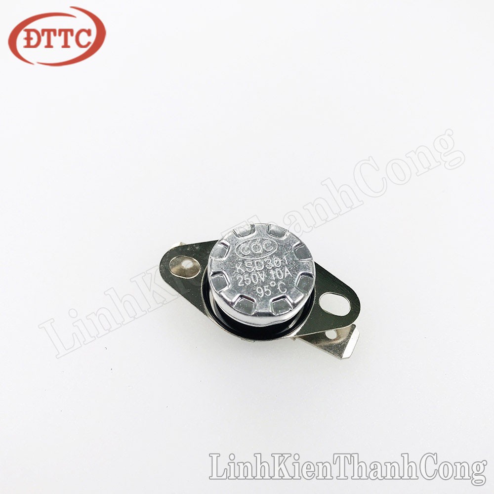 Relay Nhiệt KSD301 95 Độ 10A/250V Thường Đóng