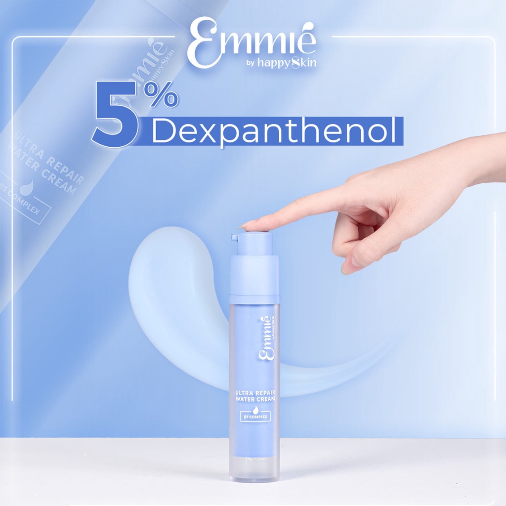 Kem dưỡng ẩm Emmié Ultra repair water cream 5% B5 làm dịu, phục hồi chuyên sâu 50g