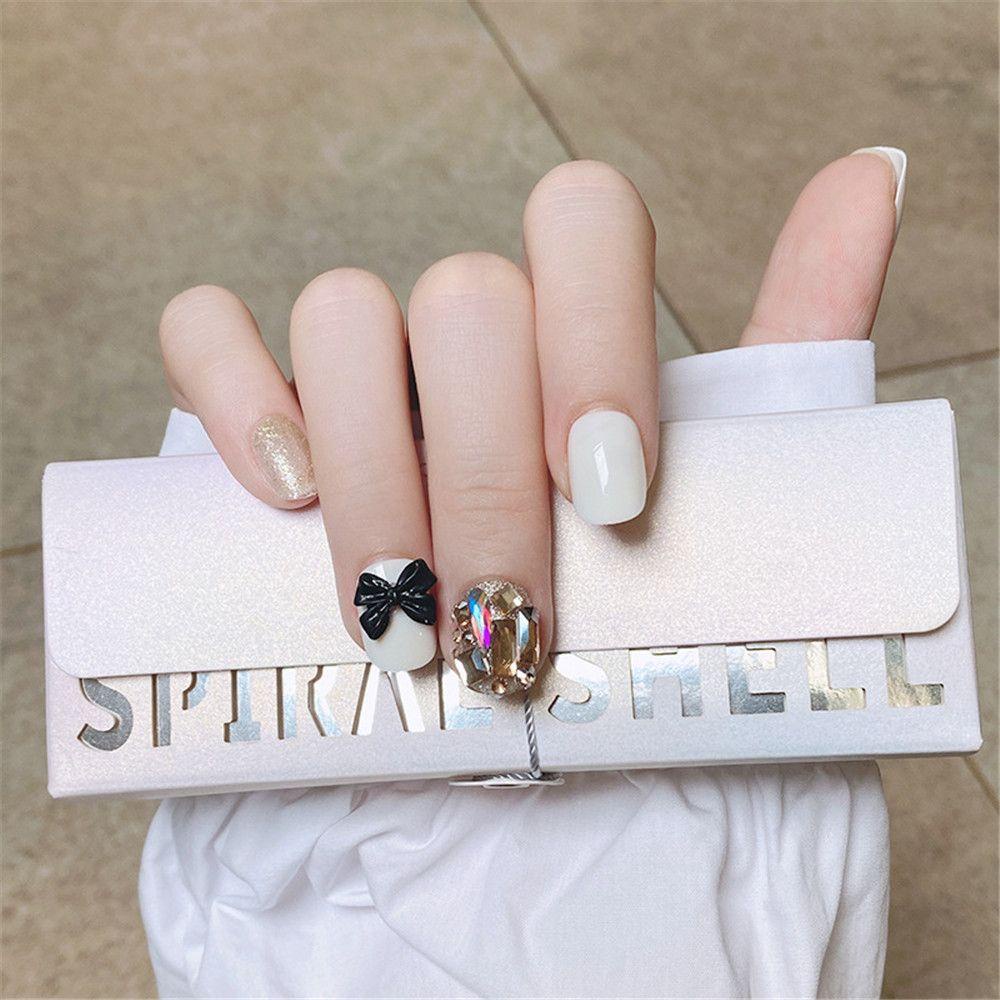 JUNE Móng Tay Giả Có Thể Tháo Rời Ốp