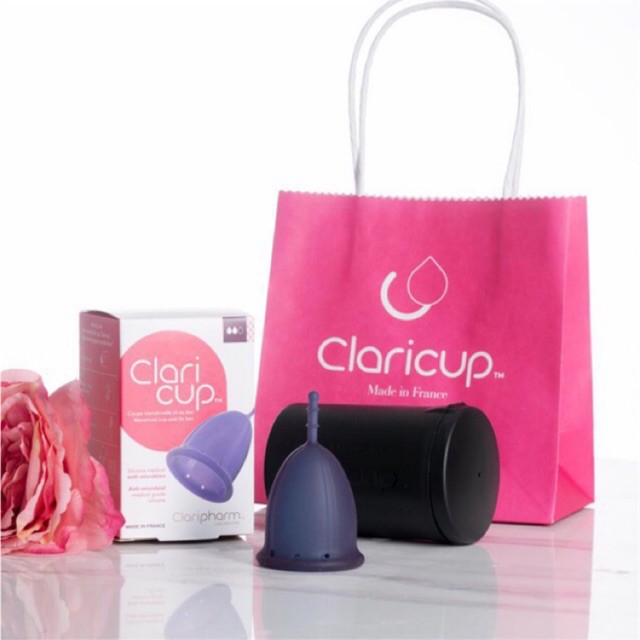 [ Rẻ nhất Shopee ] Cốc nguyệt san Claricup - Chính hãng