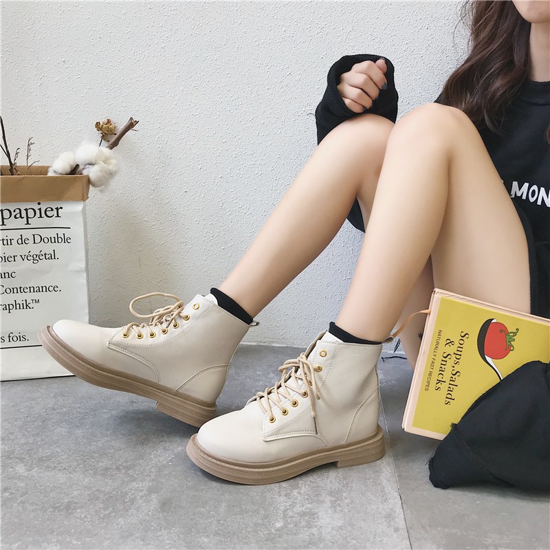 Boots nữ cao cổ boot ulzzang giày bốt - T6.99 (ảnh thật ở cuối)